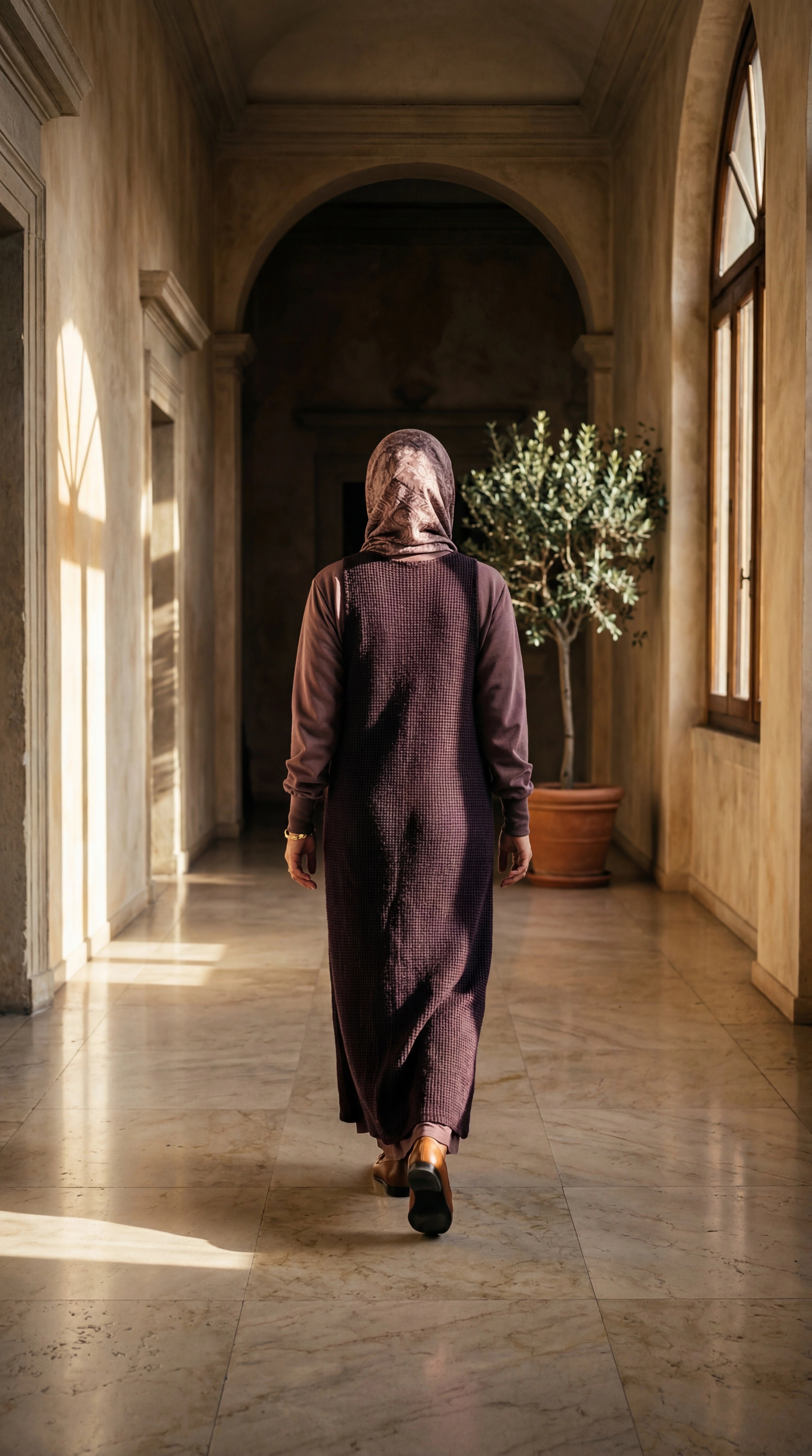 Maxikleid aus Grobstrick