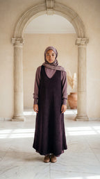 Maxikleid aus Grobstrick